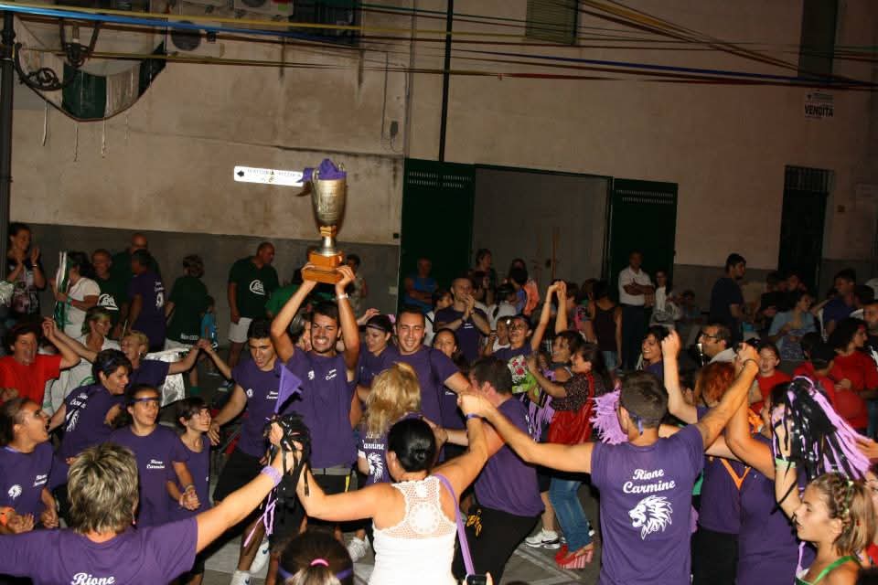 Premiazione Rione Carmine 2014